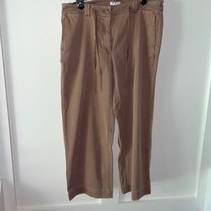 NWT J. Jill Brown cropped pant
